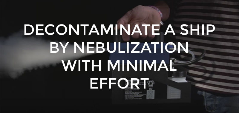 Decontamination by nebulization