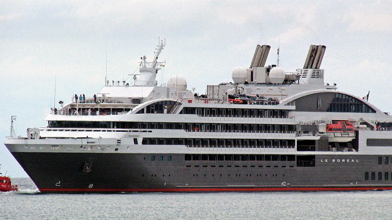 Cruise Ship Le Boreal